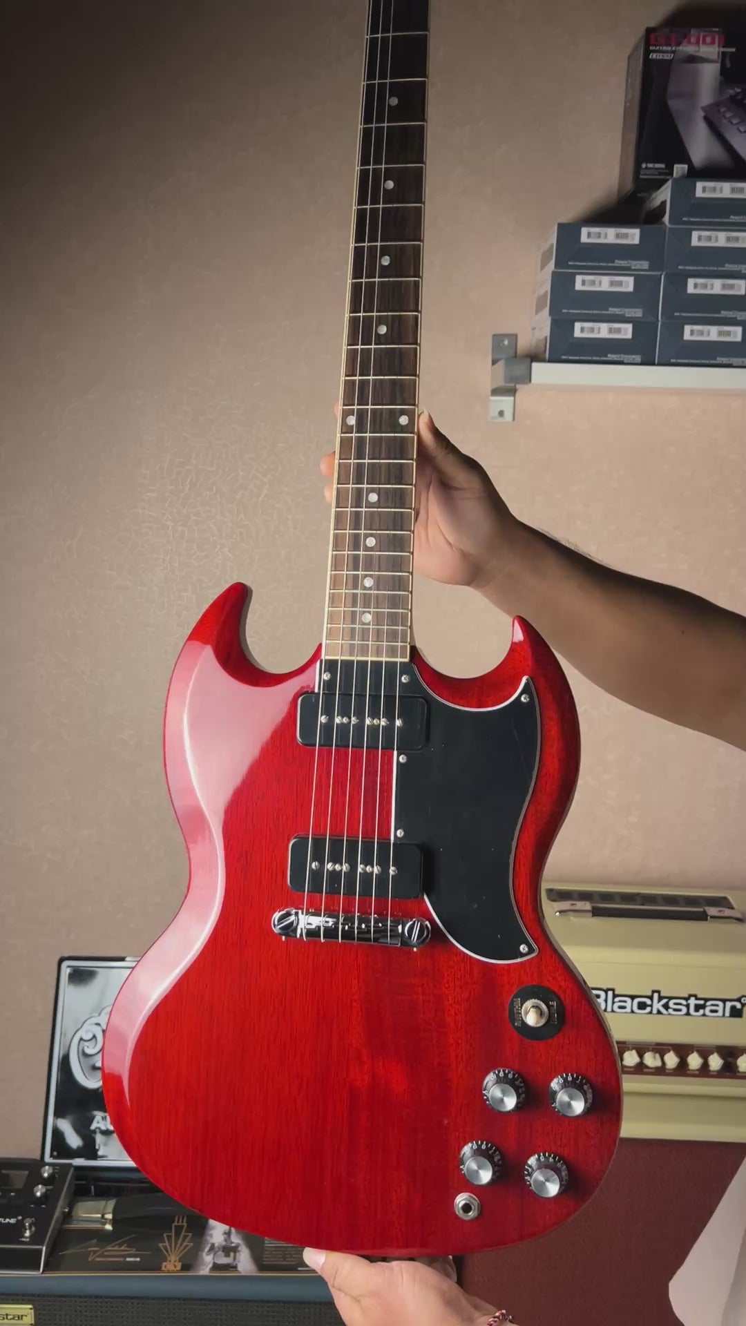 Gibson SG Special 2011年製　訳あり GIBSON SG SPECIAL 60s TRIBUTE Limited Run 2011 Dual P90 PU