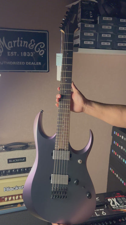 Ibanez RGD3121 w/Case in Polar Lights Flat F2416513