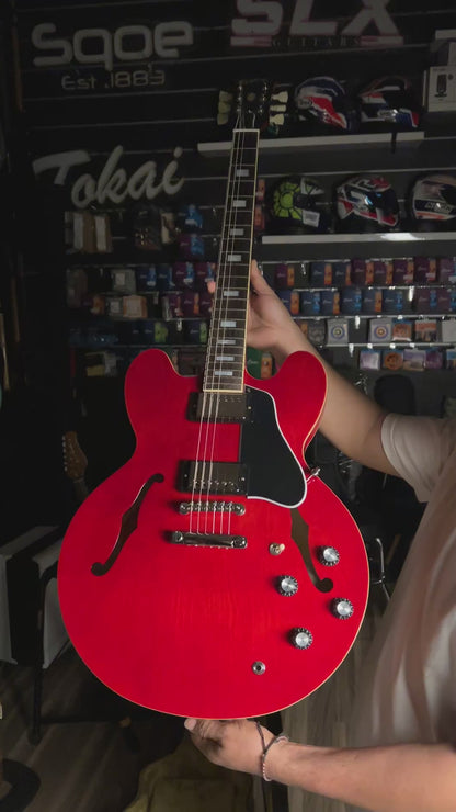 Epiphone 1962 ES-335 Reissue Sixties in Cherry w/Case 25011511686
