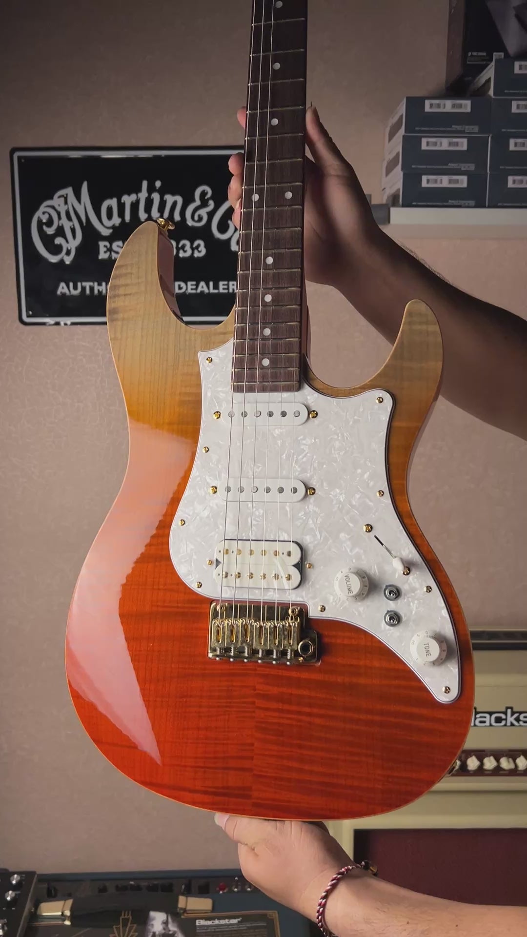 Fujigen FGN Expert EOS Odyssey in Ripe Kaki Gradation with