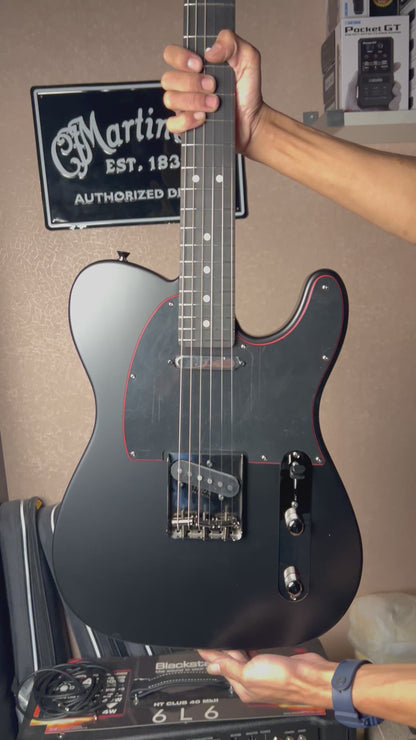 Fender MIJ Limited Telecaster with RW FB in Noir JD25025427