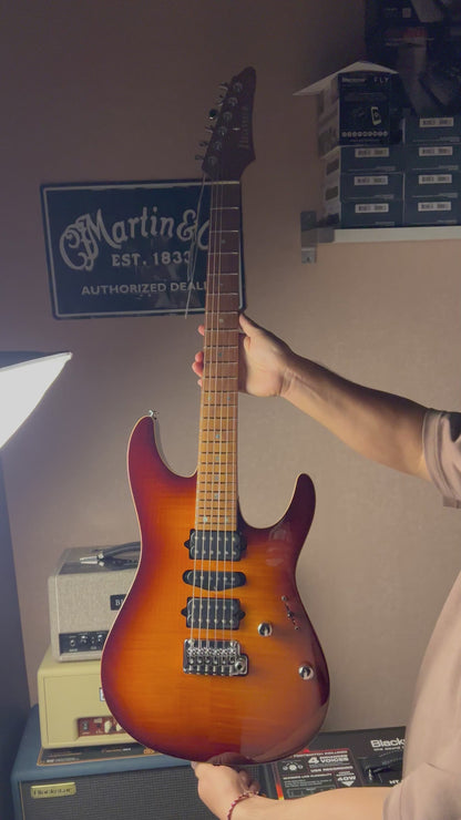 Ibanez Prestige AZ2407F w/Case in Brownish Sphalerite F2412103