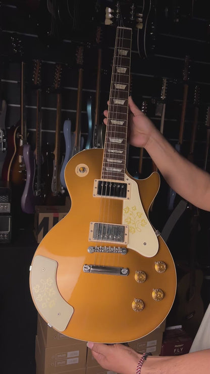 Gibson Les Paul Standard Mary Ford in Gold Top Cherry Back w/Case 226840386