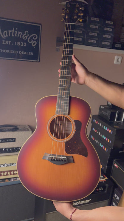 Taylor Sunset Blvd GS Mini-e Rosewood in Shaded Edge Burst Top w/Case