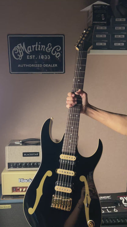 Ibanez PGM50 Paul Gilbert Signature Electric Guitar in Black 240310155