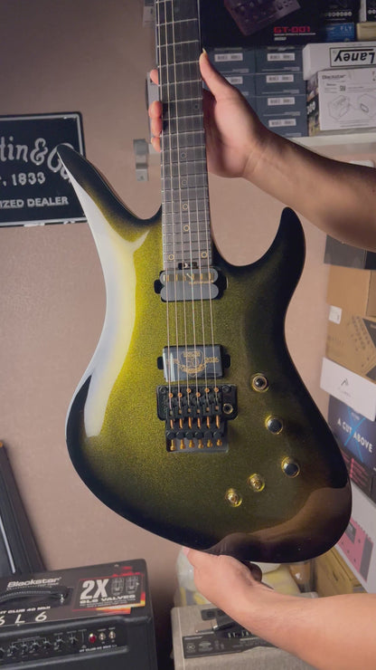 Schecter Avenger FR-S 50th Anniversary in Gold Burst