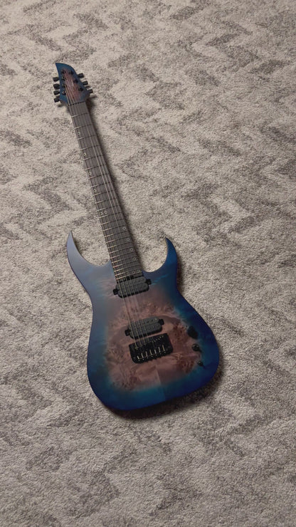 Schecter Keith Merrow KM-7 MK-III Artist BCR in Blue Crimson W23070057