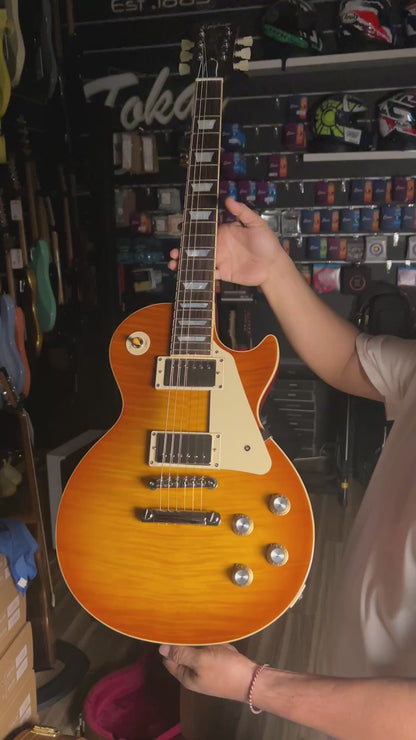 Epiphone 1960 Les Paul Standard Reissue in Ice Tea Burst w/Case 25011521075