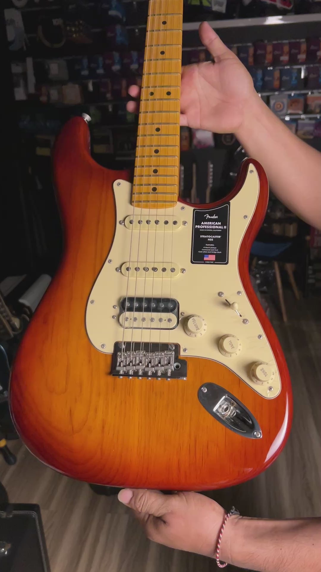 Fender American Professional II HSS Stratocaster with Maple FB in