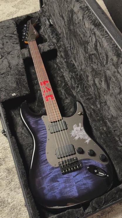 Fender Japan Limited Edition Godzilla Stratocaster with RW FB JD25024080