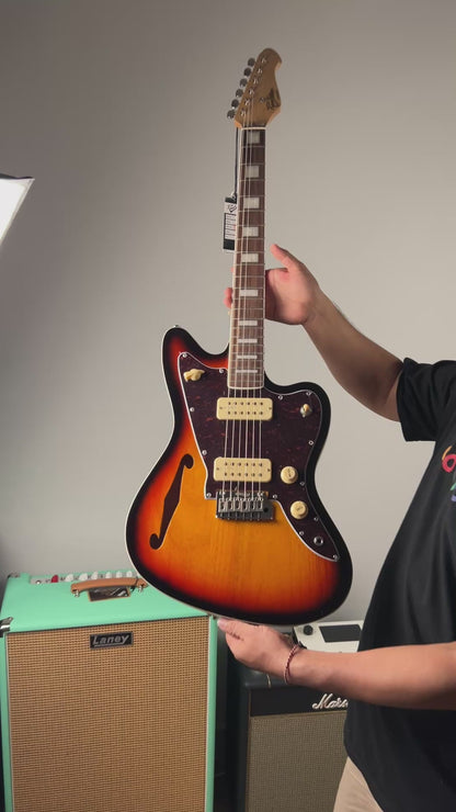 Revelation RJT 60 TL Thinline in 3-Tone Sunburst