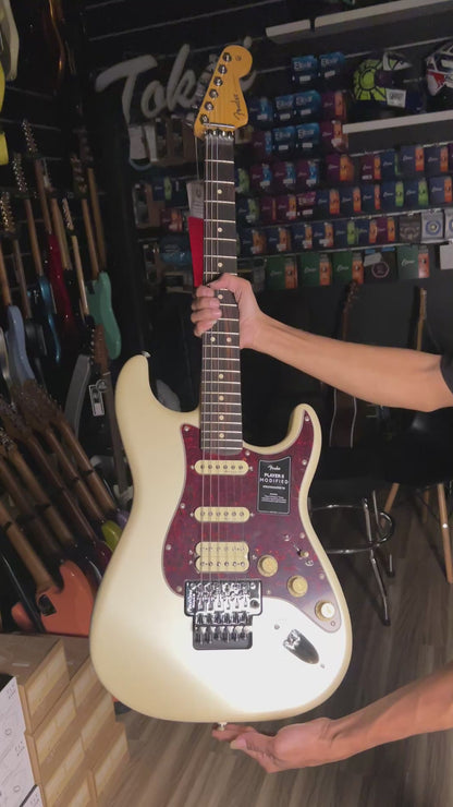 Fender Player II Modified Stratocaster HSS Floyd Rose with RW FB in Olympic Pearl