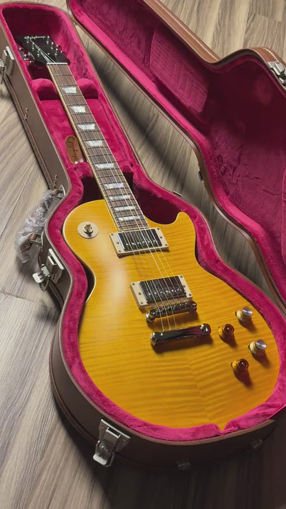 Epiphone Kirk Hammett "Greeny" 1959 Les Paul Standard in Greeny Burst Incl. HardCase 23101528108