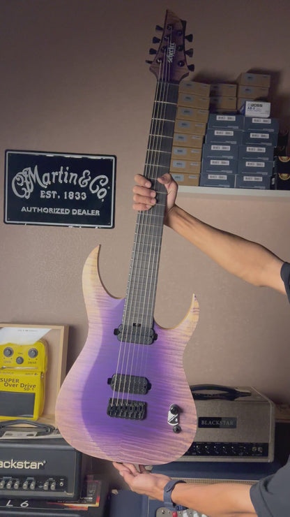 Schecter John Browne Tao-7 in Ozone Burst W26010928