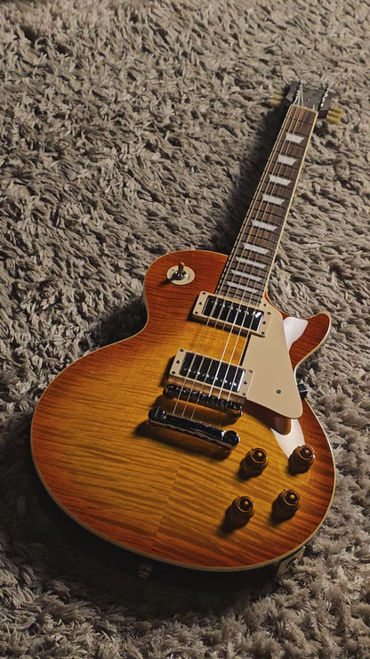 Tokai LS-136F VF Love Rock Japan in Violin Finish with AAAA Flame Top S/N 2349119