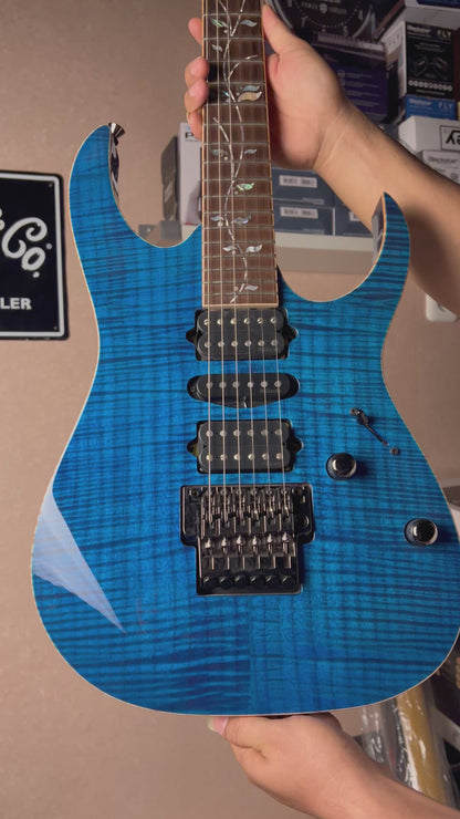 Ibanez RG8570-RBS w/Case in Royal Blue Sapphire F2429332