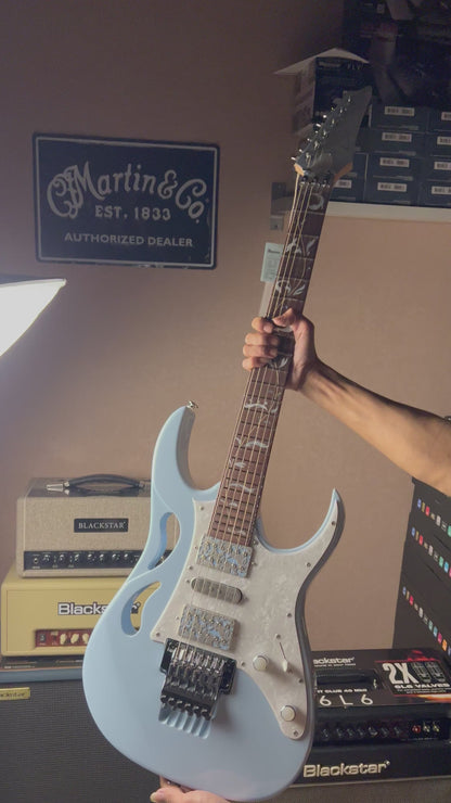 Ibanez PIA3761C Steve Vai Signature in Blue Powder with Case F2422314