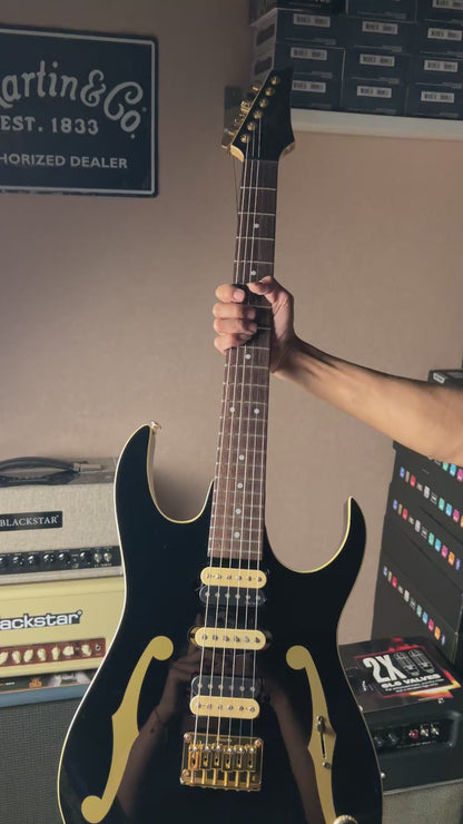 Ibanez PGM50 Paul Gilbert Signature Electric Guitar in Black 240310732