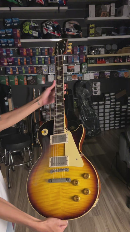 Gibson 1959 Les Paul Standard Reissue Heavy Aged Murphy Lab Kindred Burst 95095