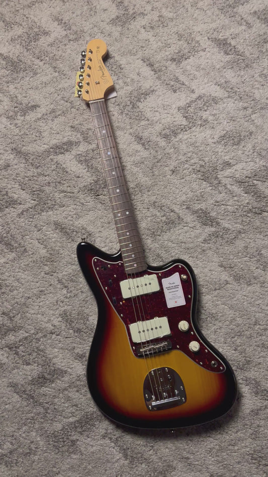 Fender Japan Traditional 60s Jazzmaster with RW FB in 3-Color Sunburst JD25030466