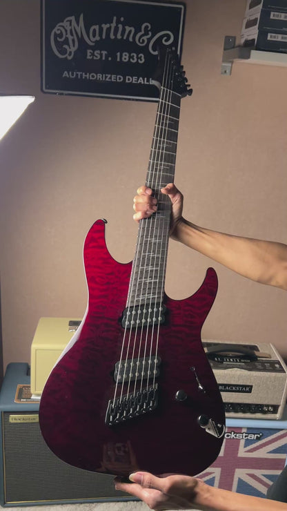 Schecter Reaper 7 Elite MS BB - Blood Burst W23030495