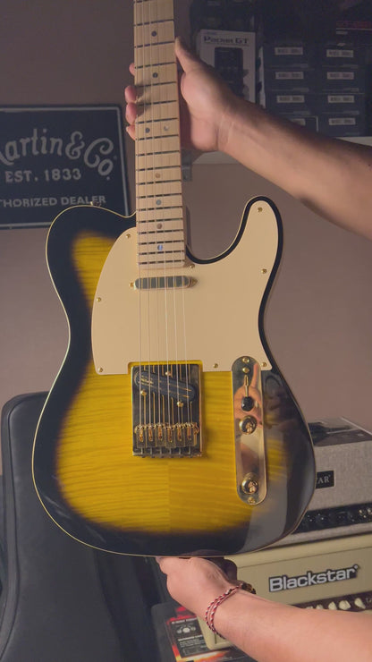 Fender Artist Richie Kotzen Telecaster with Maple Neck in Brown Sunburst JD24016697