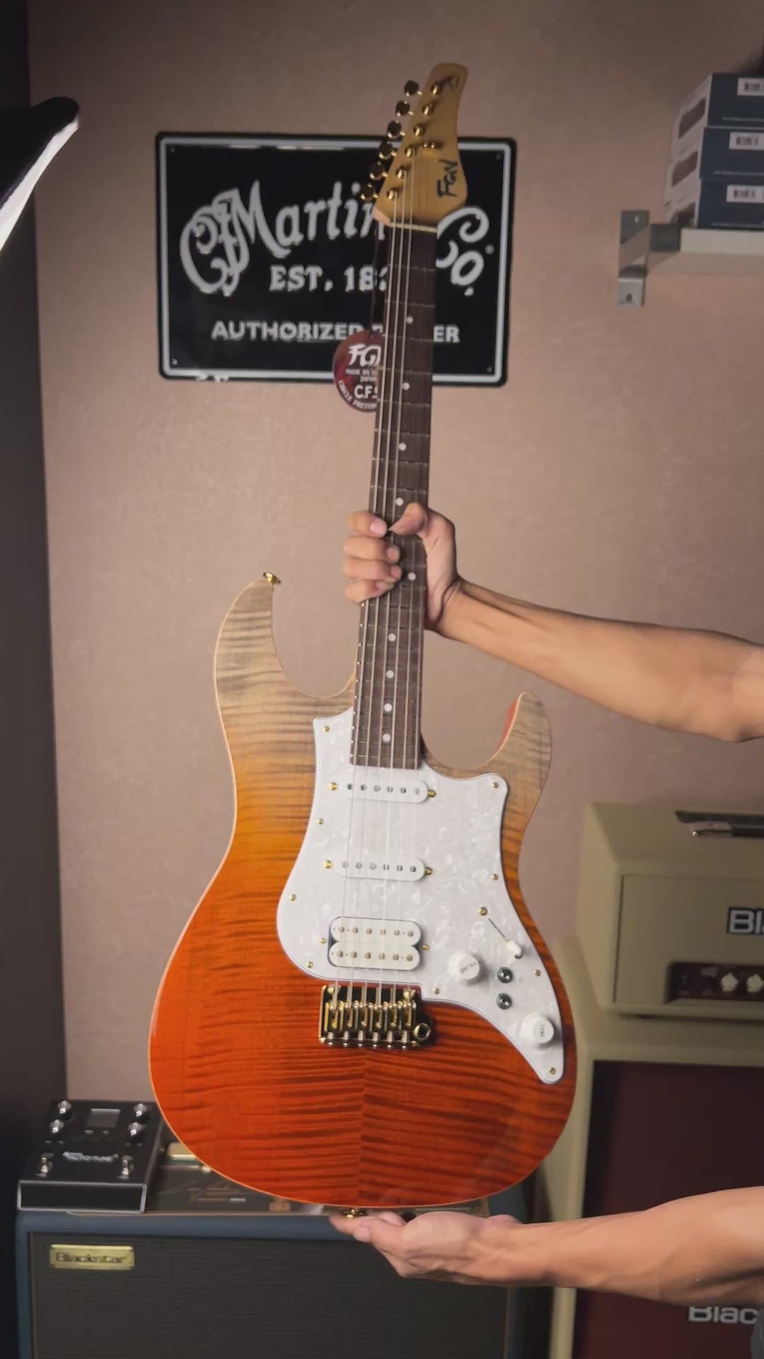 Fujigen FGN Expert EOS2-FM-R Odyssey in Ripe Kaki Gradation