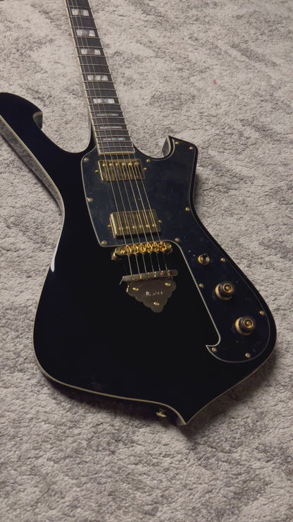 Ibanez FRM350-BK Paul Gilbert Signature with Bag in Black 4L250500122