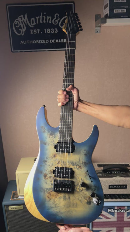 Schecter Reaper-6 - Satin Sky Burst IW19021449