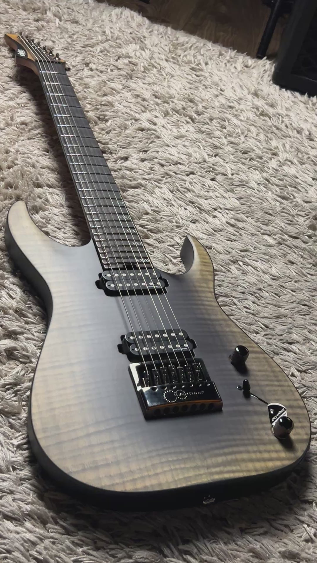 Schecter Banshee Mach-7 in Fallout Burst – nafiriguitar.com