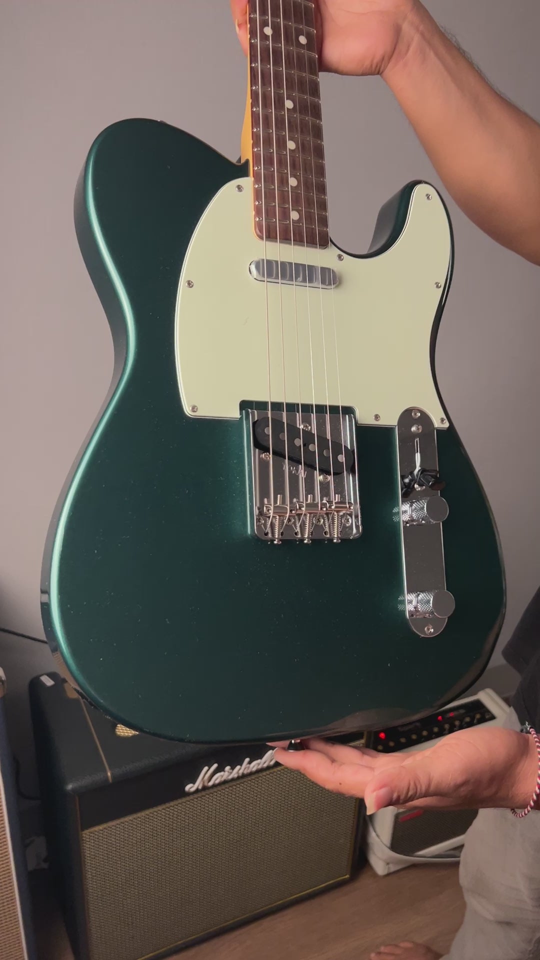 Tokai TTE-101/R Breezysound Japan in Sherwood Green Metallic