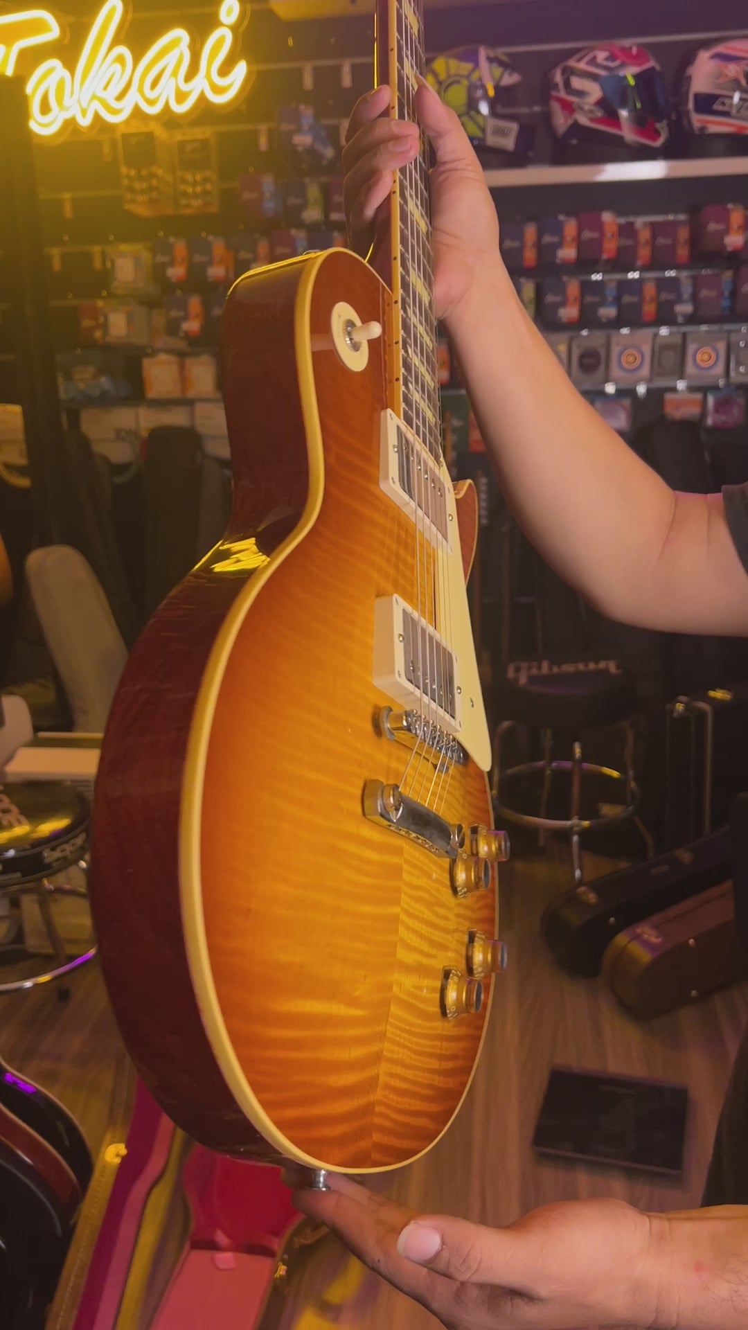 Gibson 1960 Les Paul Standard Reissue VOS in Iced Tea Burst 04134