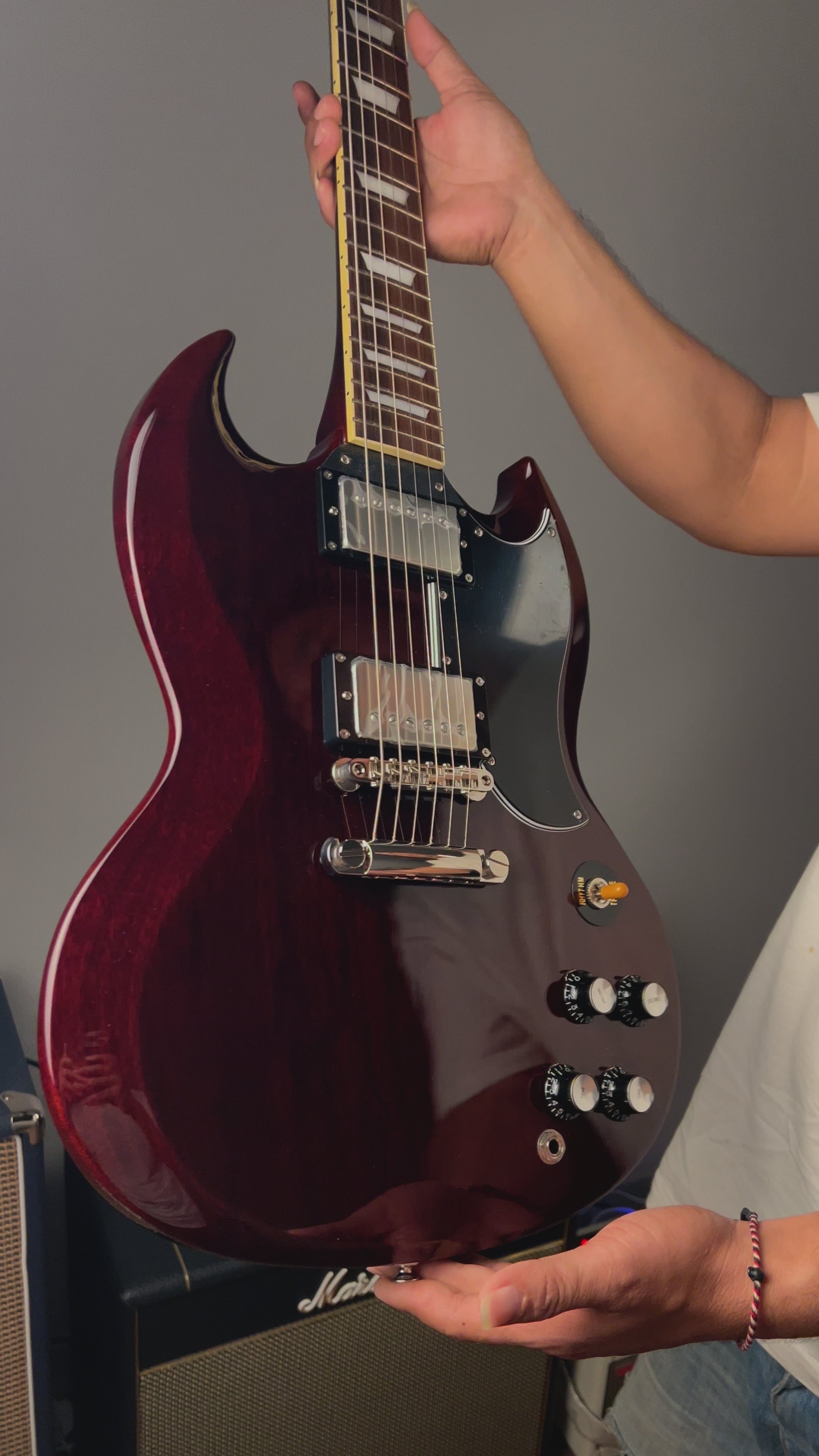 Tokai Japan SG-101 in Wine Red 2450082 – nafiriguitar.com