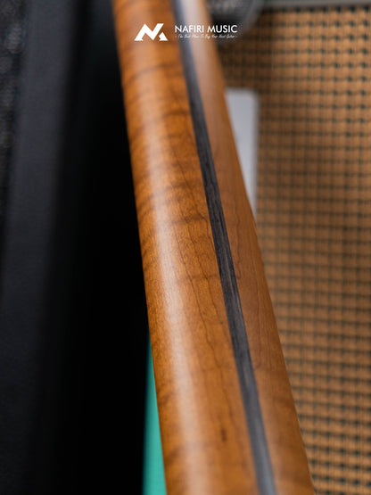 Soloking MT-1 Custom 24 FMN Elite with Flame Neck in Larimar Nafiri Special Run