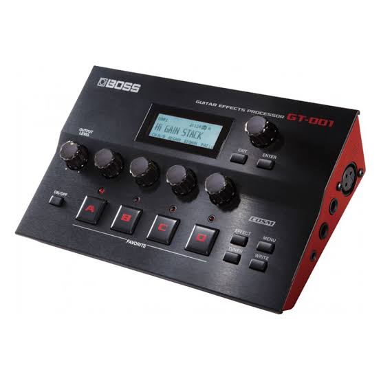Boss GT-001 Guitar Effect Processor Tabletop USB
