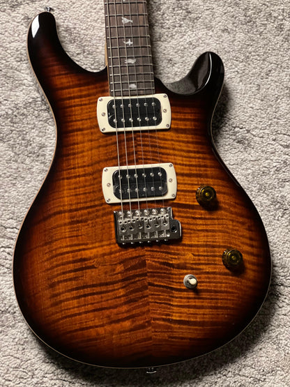 PRS SE CE 24 Bolt On in Black Gold Sunburst
