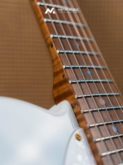 Soloking MT-1 Custom 24 FMN Elite with Flame Neck in Larimar Nafiri Special Run