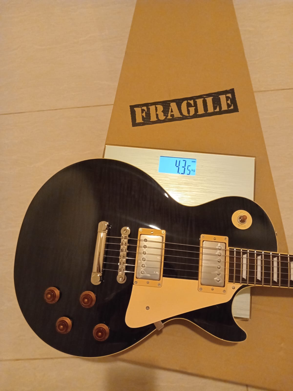 Tokai LS-101F Love Rock Japan in Seethru Black 2450047