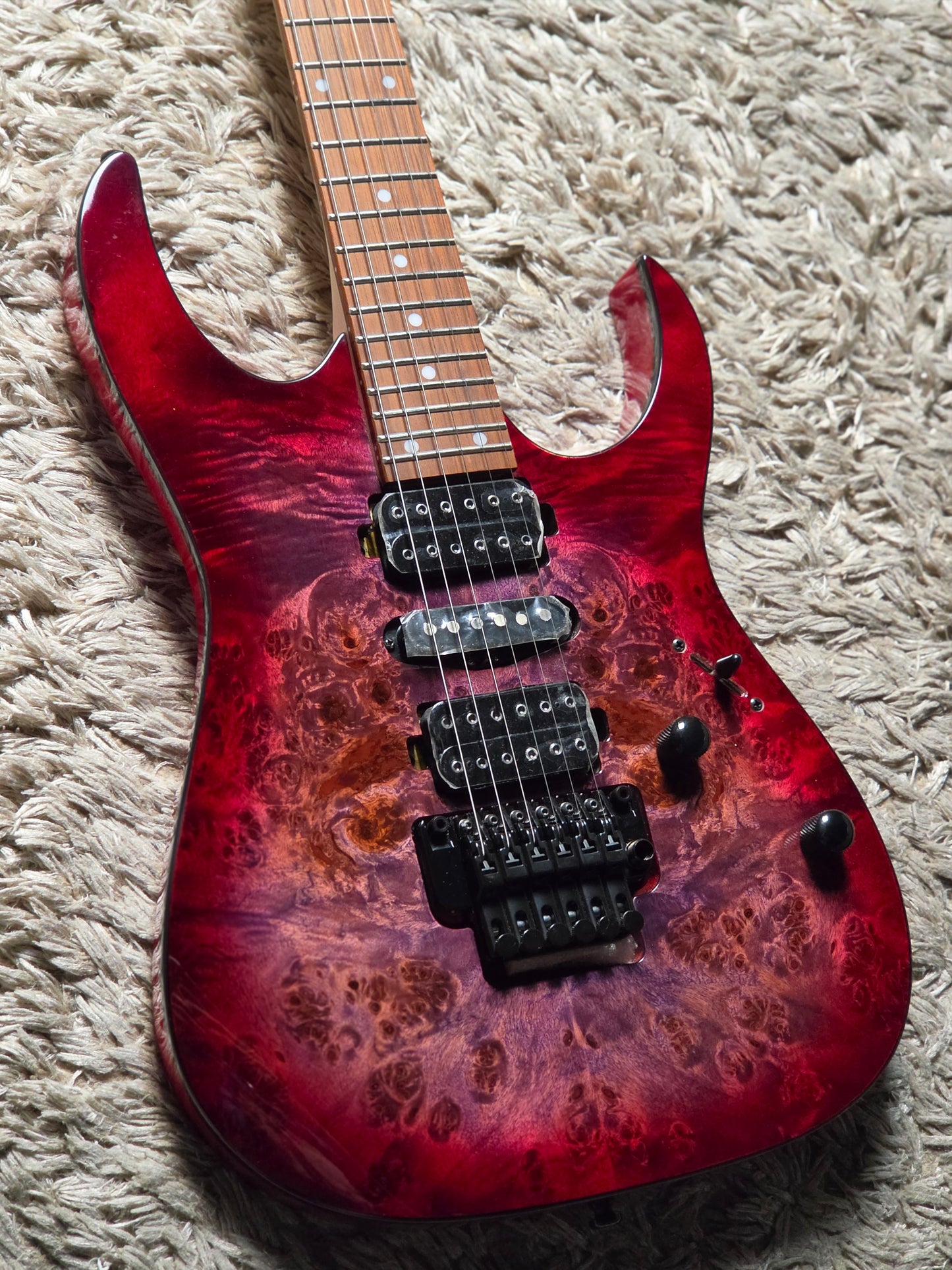 Ibanez RG470PB-REB in Red Eclipse Burst I260714718 (USED)