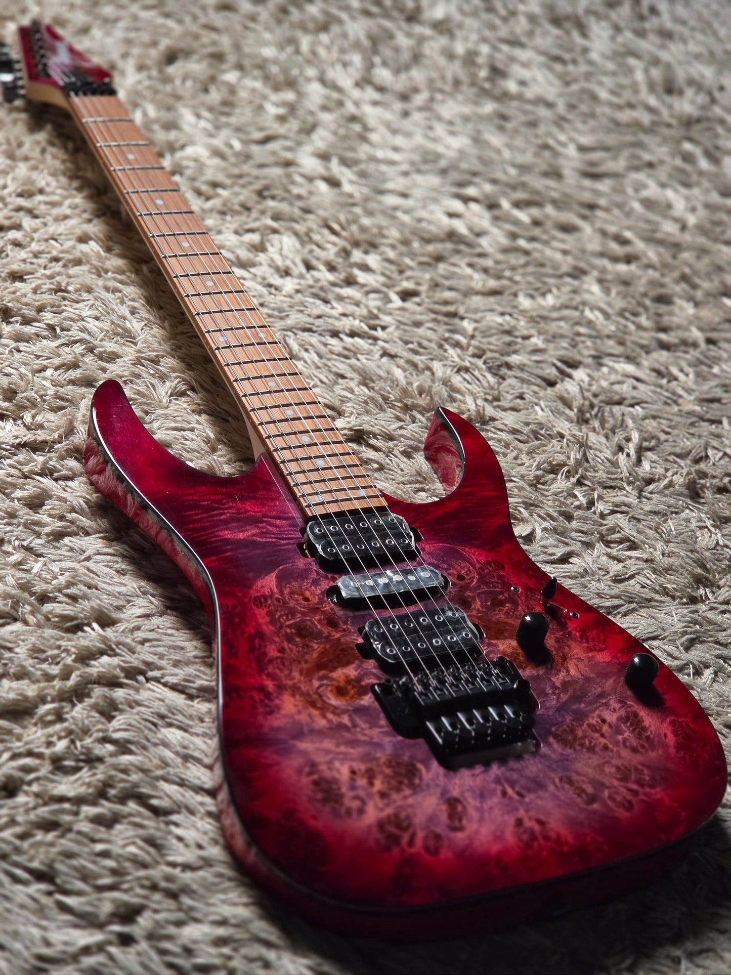 Ibanez RG470PB-REB in Red Eclipse Burst I260714718 (USED)