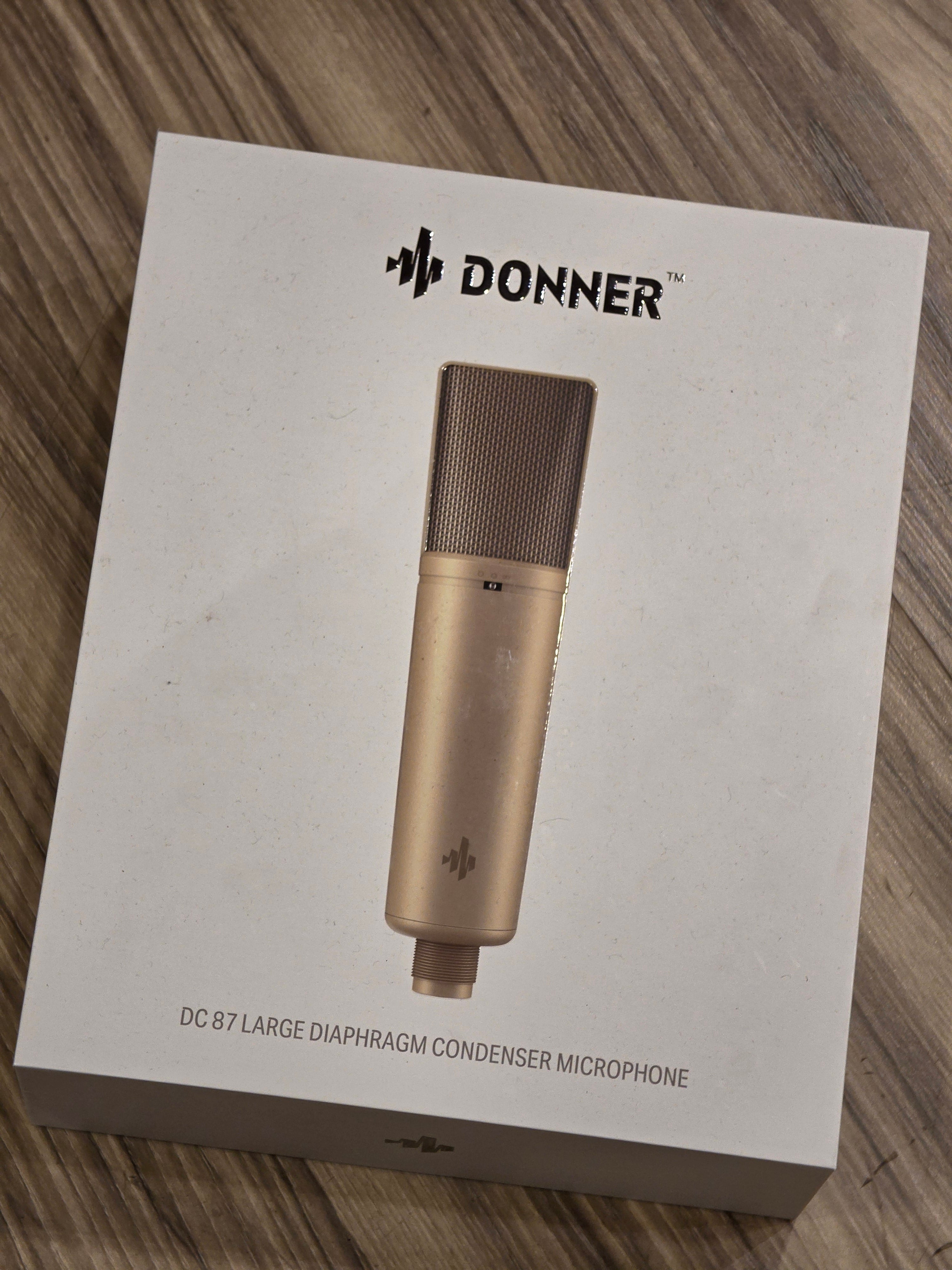 DONNER DC87 - Condenser Microphone – nafiriguitar.com