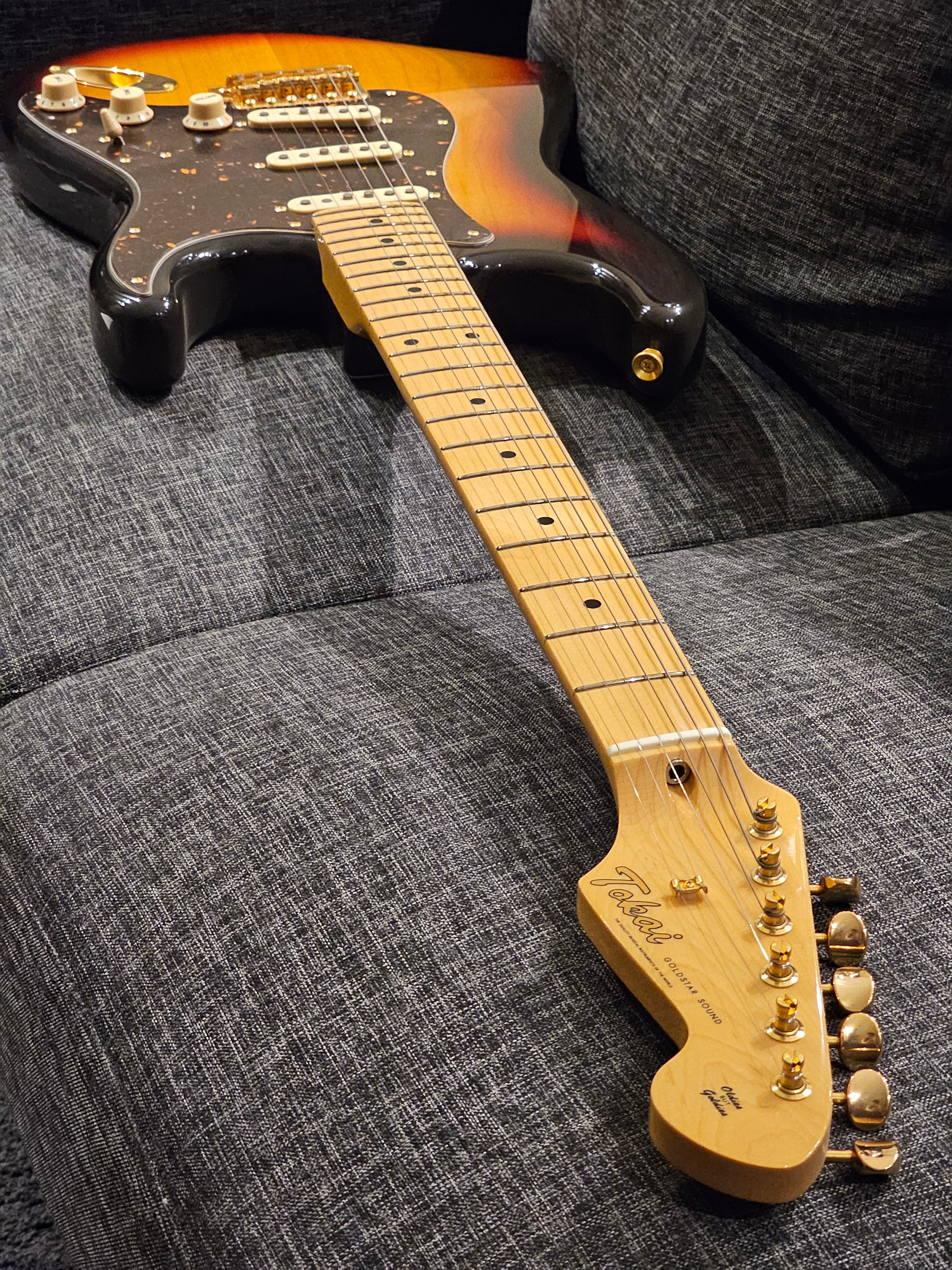 Tokai AST-100 GH YS/M Goldstar Sound Japan Premium in Yellow