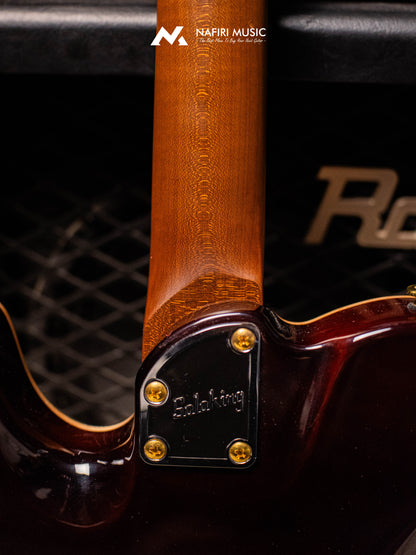 Soloking MT-1 FM 24 Deluxe HH MOD Fishman Fluence Gold in Shaded Edgeburst Nafiri Special Run