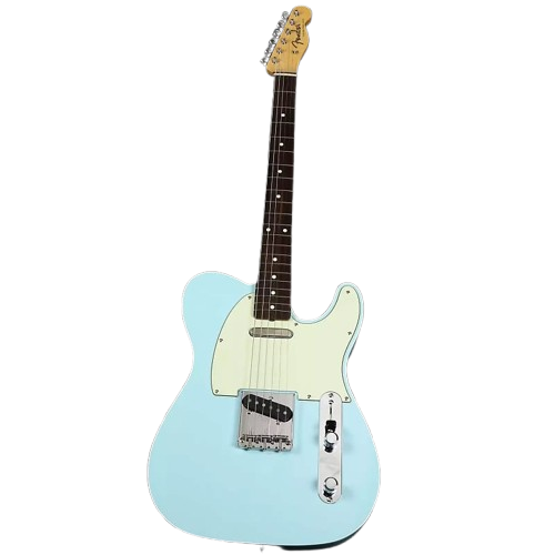 Fender FSR Collection Traditional 60s Telecaster Custom with RW FB in Daphne Blue JD24023716