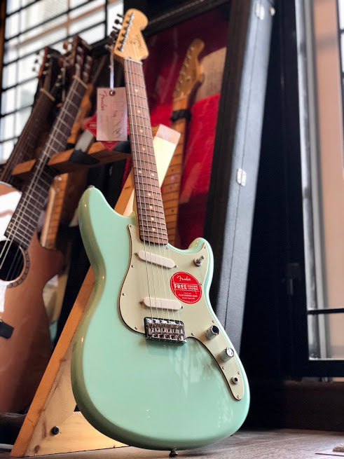 Fender Duo Sonic - Surf Green with Pau Ferro FB