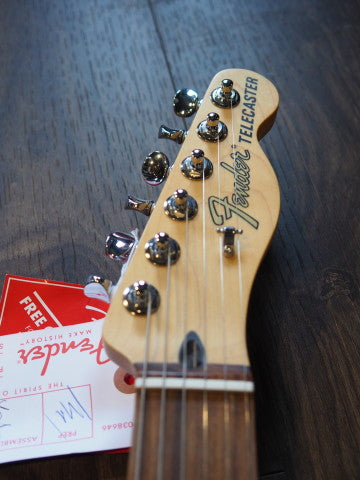 Fender Deluxe Nashville Telecaster Pau Ferro in Daphne Blue