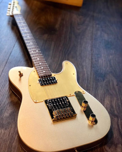 Squier Classic Vibe J5 Telecaster John Five Signature in Frost Gold