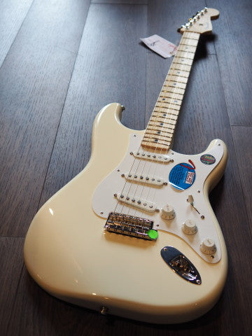 Fender Jimmie Vaughan Tex-Mex Stratocaster Maple Neck Olympic White