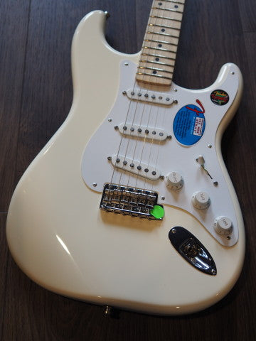 Fender Jimmie Vaughan Tex-Mex Stratocaster Maple Neck Olympic White