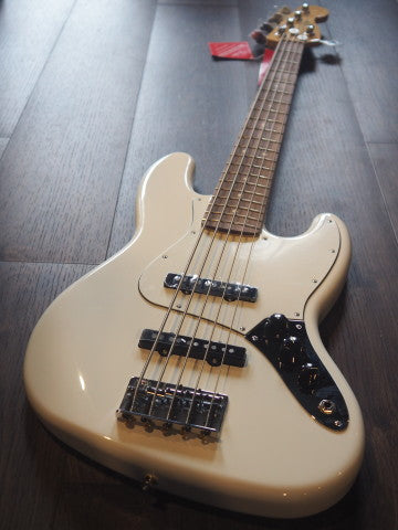 Fender Player Series Jazz Bass V String Pau Ferro Polar White